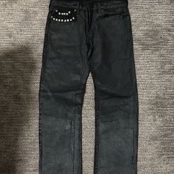 Waxed Jeans