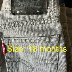 Levi’s Pants And Polo Shirt Size 18m