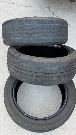 Set of 3 Used Yokohama Tires 215/50R18