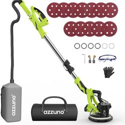 Drywall Sander with Vacuum Dust Collector, AZZUNO Popcorn Ceiling Removal Tool, (contact info removed)RPM