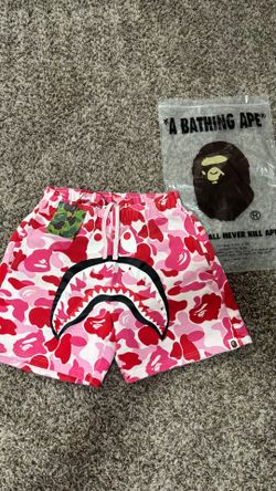 Pink bape shorts all sizes