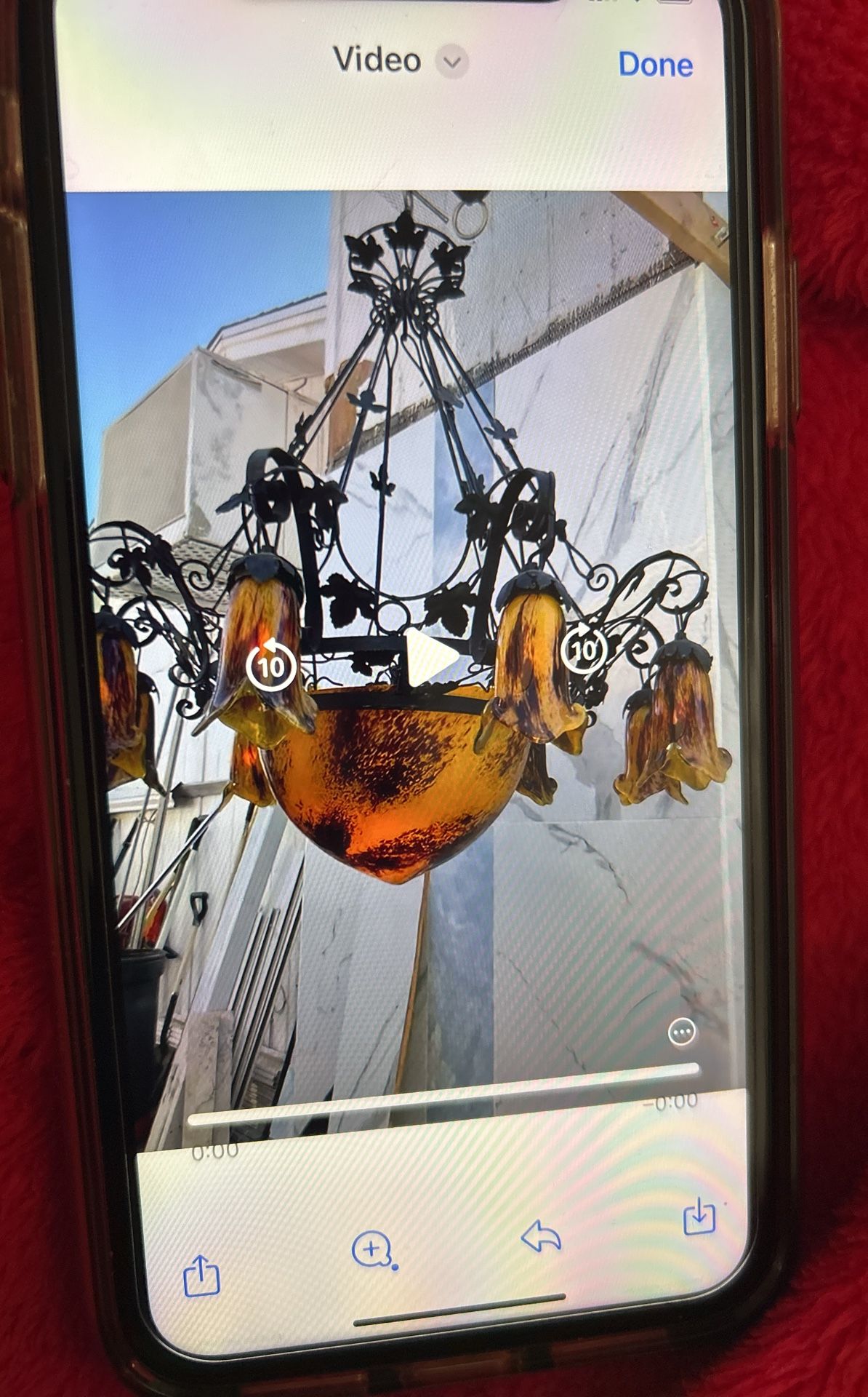 Antique Chandelier 4 ft Tall By 4 ft Wide $350