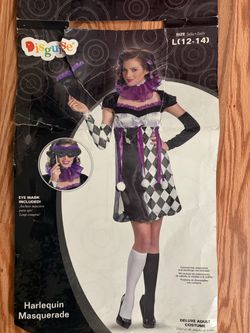 Harlequin Masquerade Costume