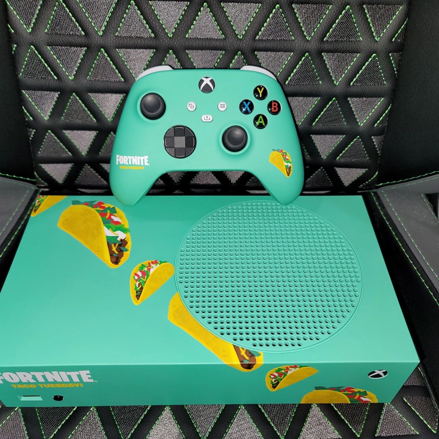 Rare Xbox Series S Special Edition Fortnite Taco Tuesday Console