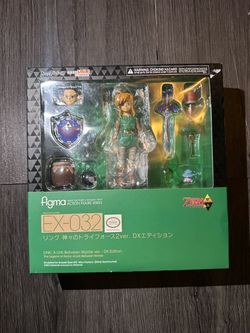 Figma Link ALBW Ver DX Edition Max Factory Zelda Action Figure From Japan