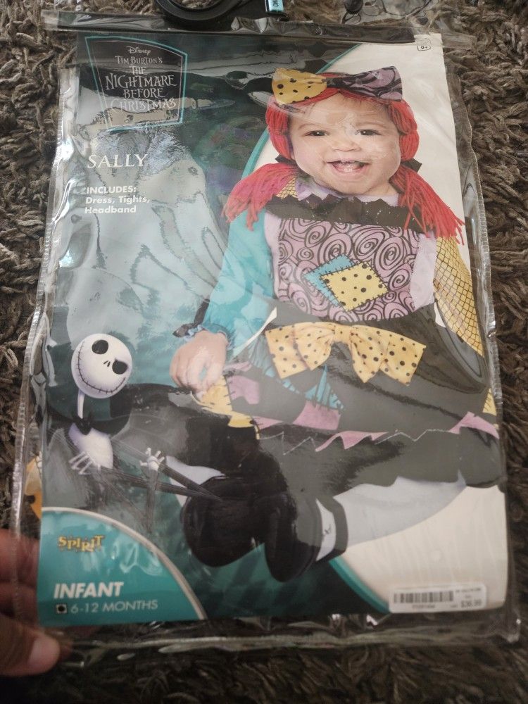 Babies Nightmare Before Christmas SALLY Costume