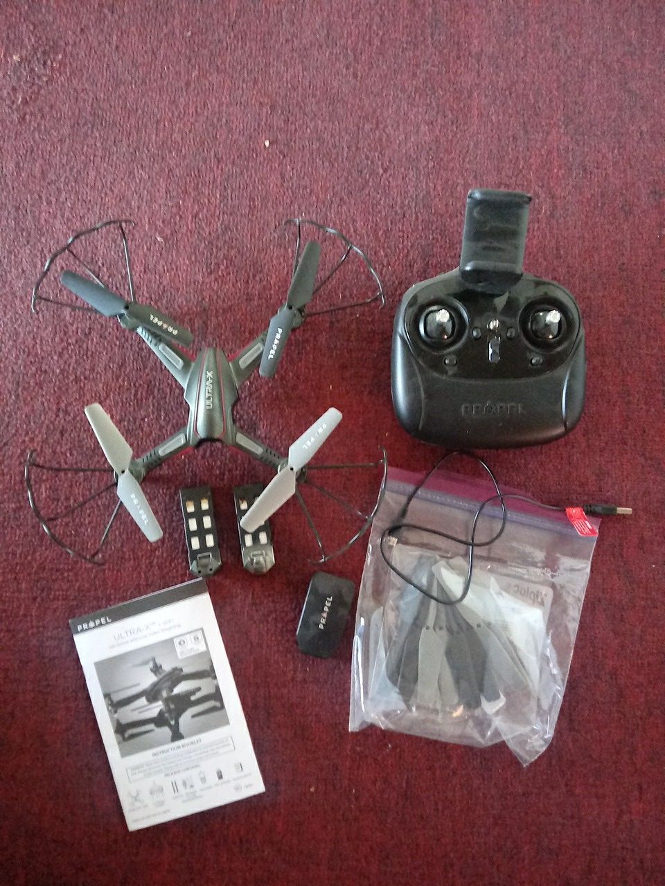 Ultra x drone propel good to go dont need it nomore