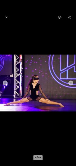 Black stoned solo costume