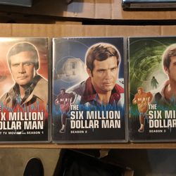 The Six Million Dollar Man series, Seasons 1, 2 & 3 DVD