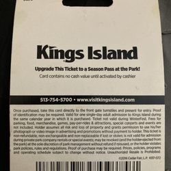 Kings Island single-day adult admission