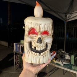 Halloween Spooky Dancing Light Up Candle