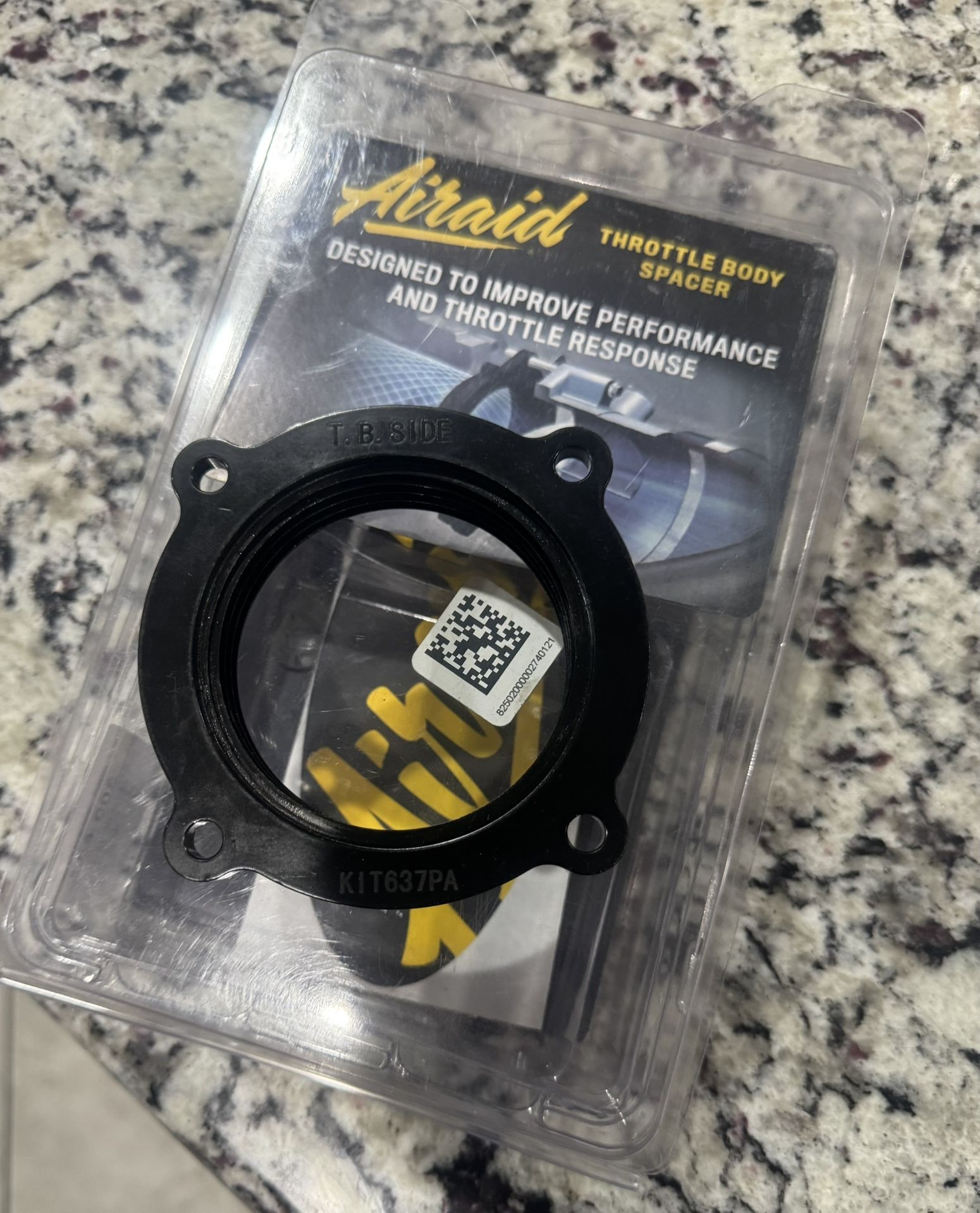 Airaid 300-637 PowerAid Throttle Body Spacer - Quantity x 2