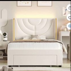 New Twin Bed + Mattress – Must Go!