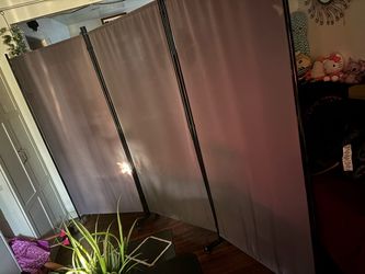 Divisor de habitación de 3 paneles