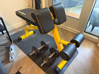 BODYRHYTHM Adjustable Weight Bench / Sit-up machine
