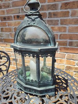 Unique style large SZ Decorative Metal Candle Lantern