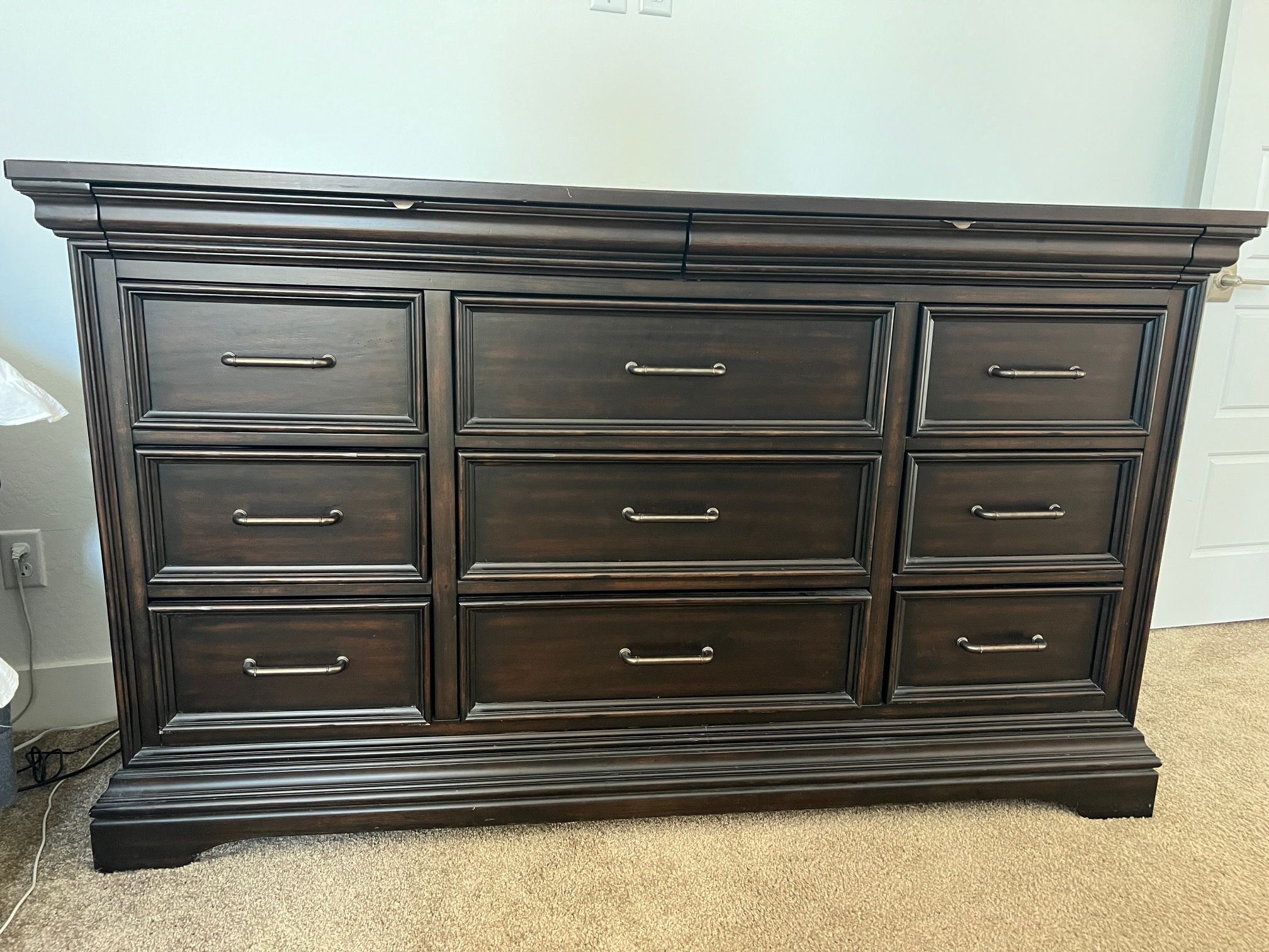 Dark Wood Dresser for Sale in Phoenix, AZ OfferUp