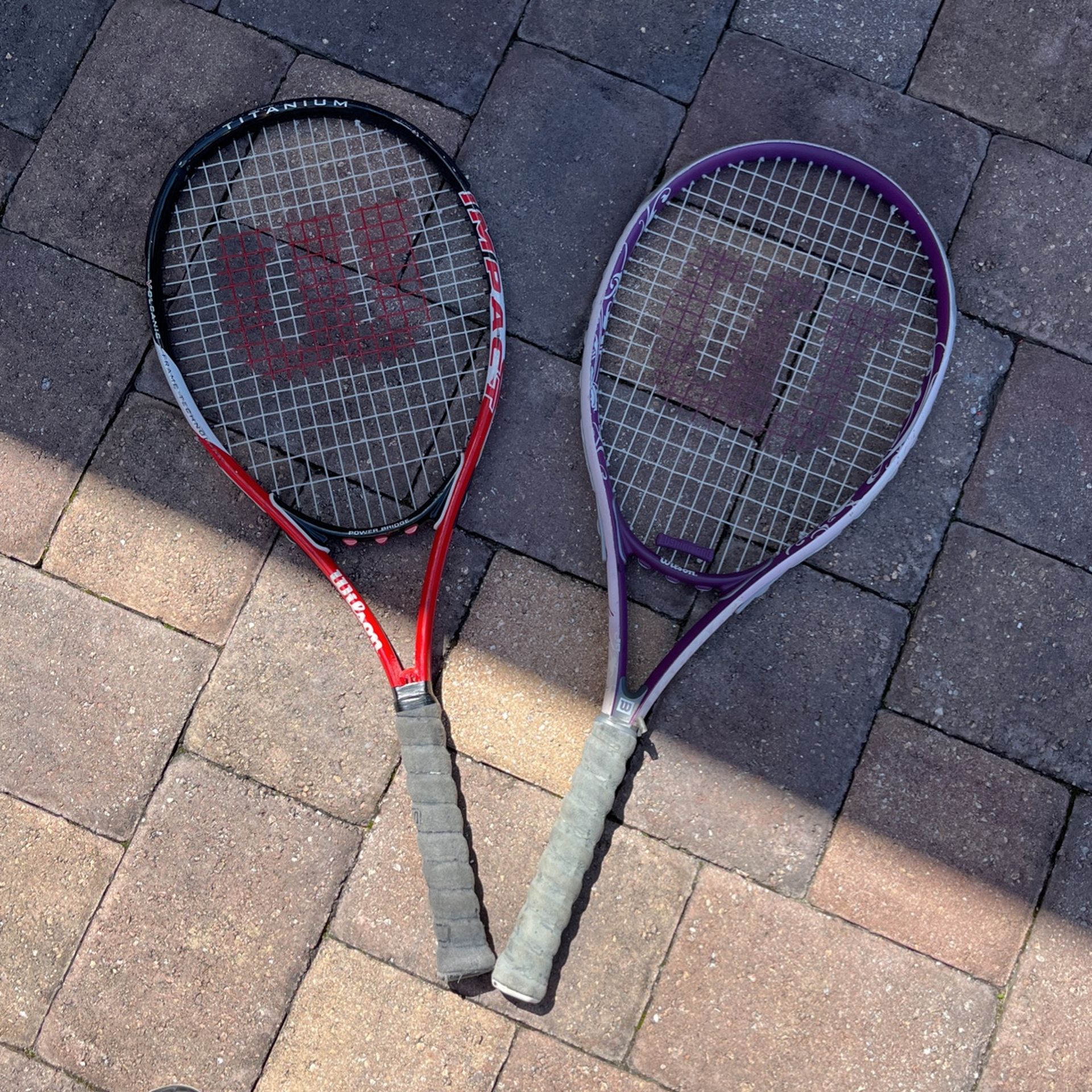 Tennis Rackets His And Hers