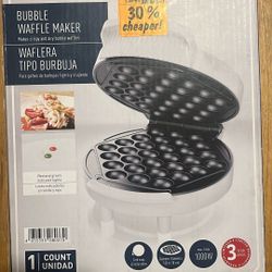 Bubble Waffle Maker (unopened) 