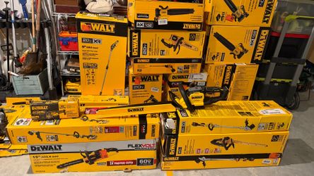 Dewalt tools available like new