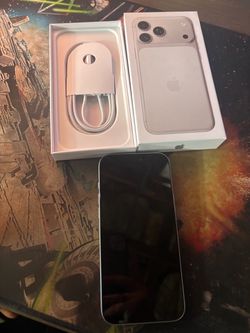 iphone 17 Pro Max, 2Tb storage, still under warranty