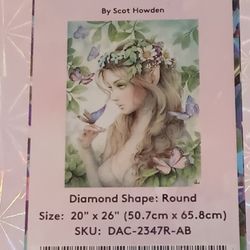 Fantasy Fairy Diamond Painting Diamond Art Club Fae