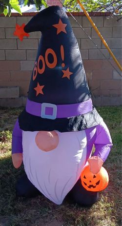 Halloween Inflatable Gnome Yard Decoration