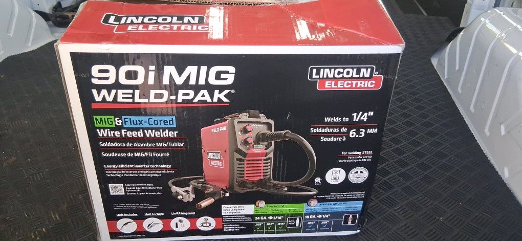 **Lincoln Electric WELD-PAK 120 Welder – Brand New!**