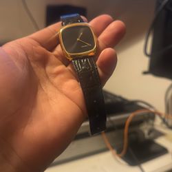 Dennison Watch Black & Gold