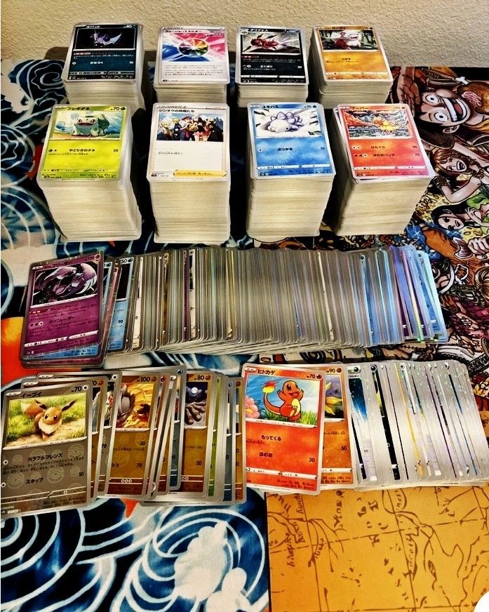 Japanese Pokemon Cards Assorted Collection