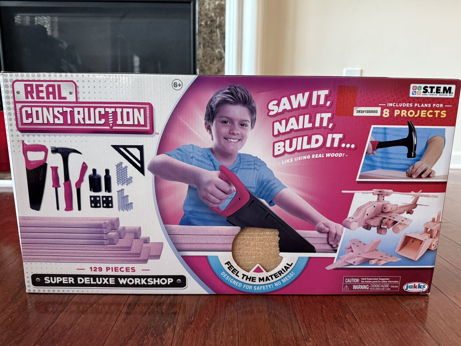STEM Real Construction Super Deluxe Workshop 8 Projects