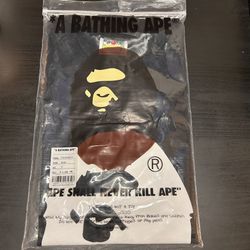Bape T-shirt Black And White 