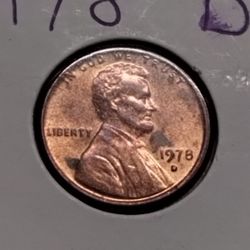 1978 D Lincoln Cent Beautiful Coin