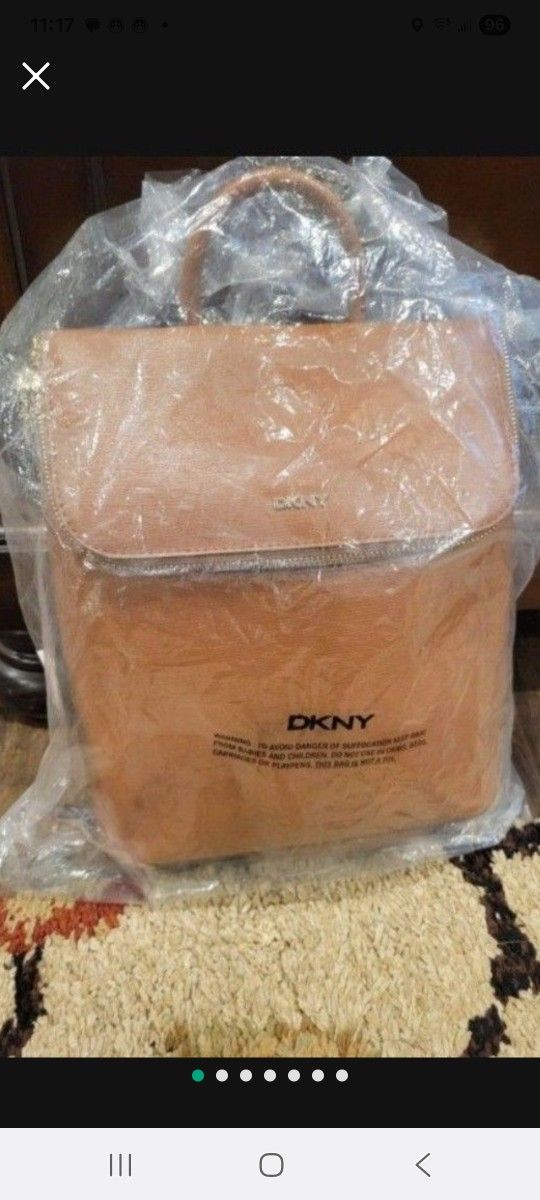 DKNY Backpack Purse