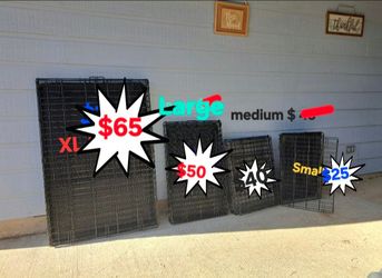 Sale metal kennels all size
