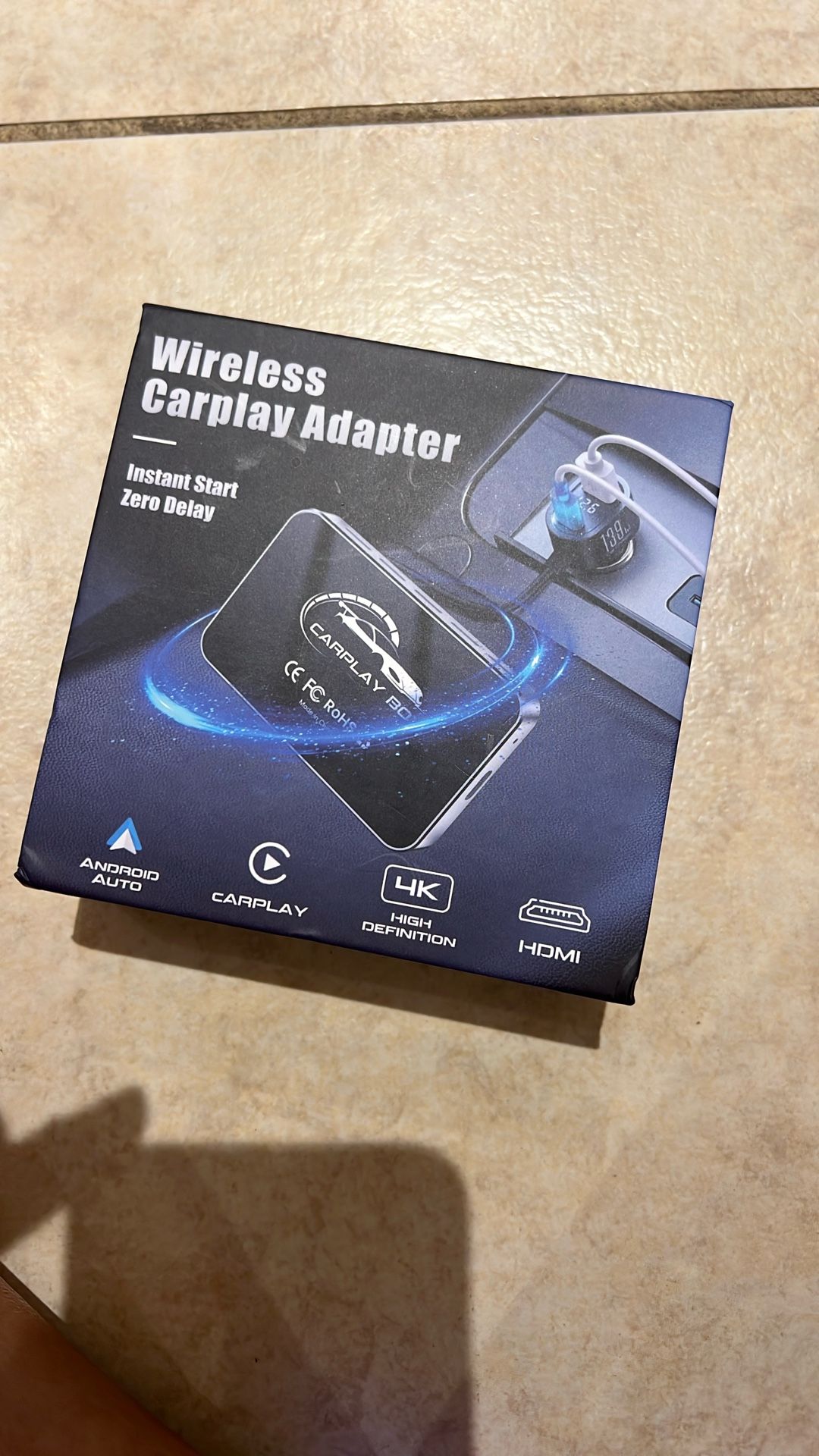 Wireless CarPlay adapter