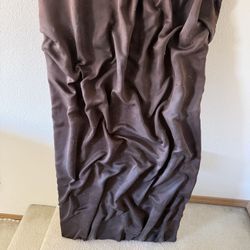 Chocolate Brown Fabric Canvas