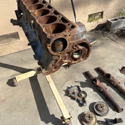 Ford 200 inline 6 bare block 68