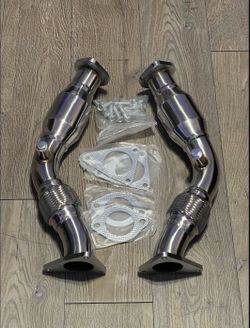370z Resonated Test Pipes G37 350z G35 VQ35HR VQ37VHR Q50