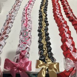 Hello kitty graduation Laces