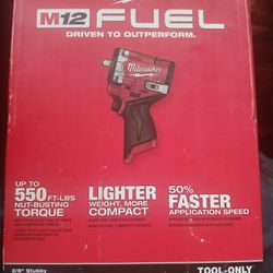 Milwaukee 3/8 Impact NEW!!