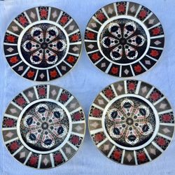 Royal Crown Derby Old Imari 1128 Side Plates