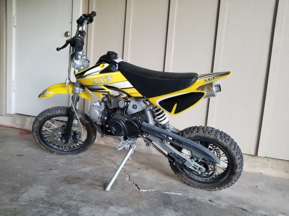 Axis 125cc dirt bike deals