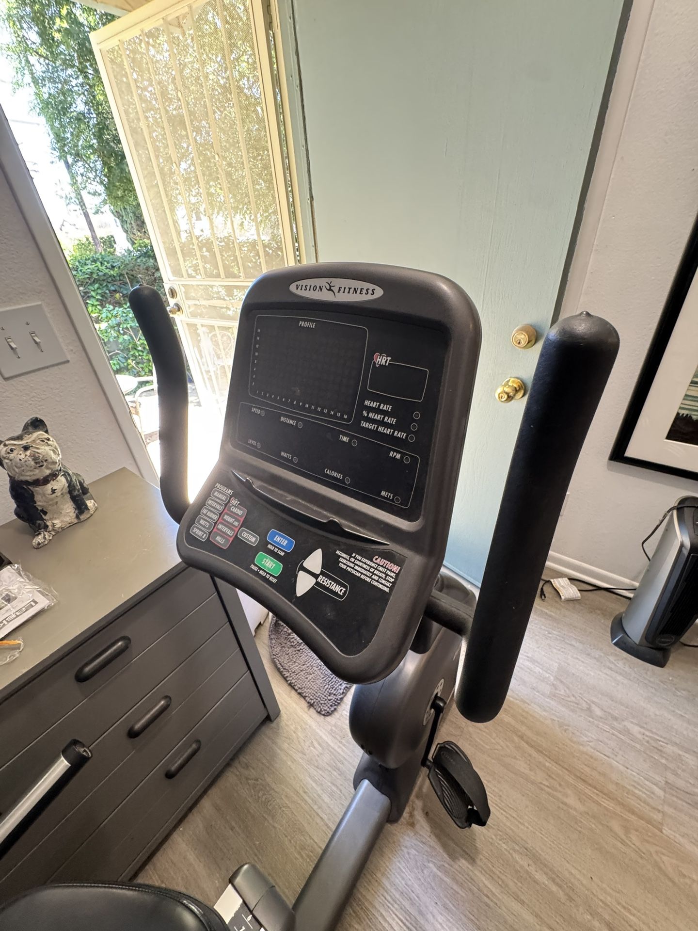 vision fitness r2250 recumbent Exercise bike