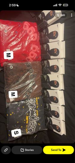 Shiestys and spider hoodies