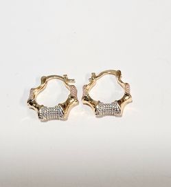 14k gold filed earrings