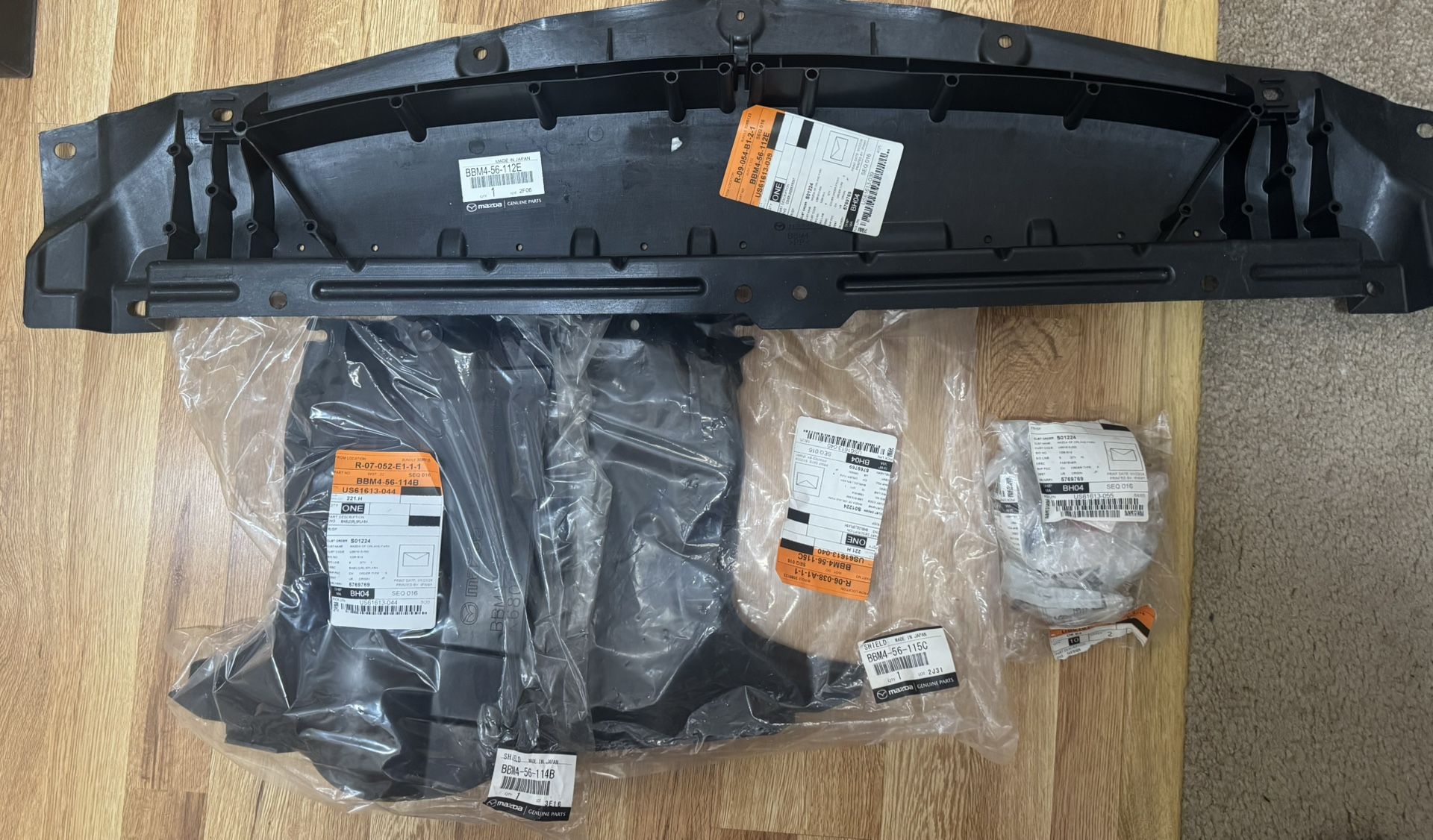 Mazda 3 Splash Shield Parts