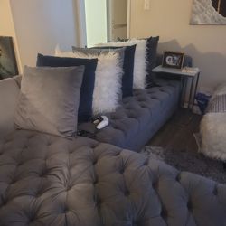 Grey Couch Set