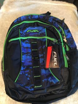 New w tags blue camo sport backpack army camouflage