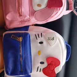 Hello Kitty MINI BACKPACK (add ons Included)